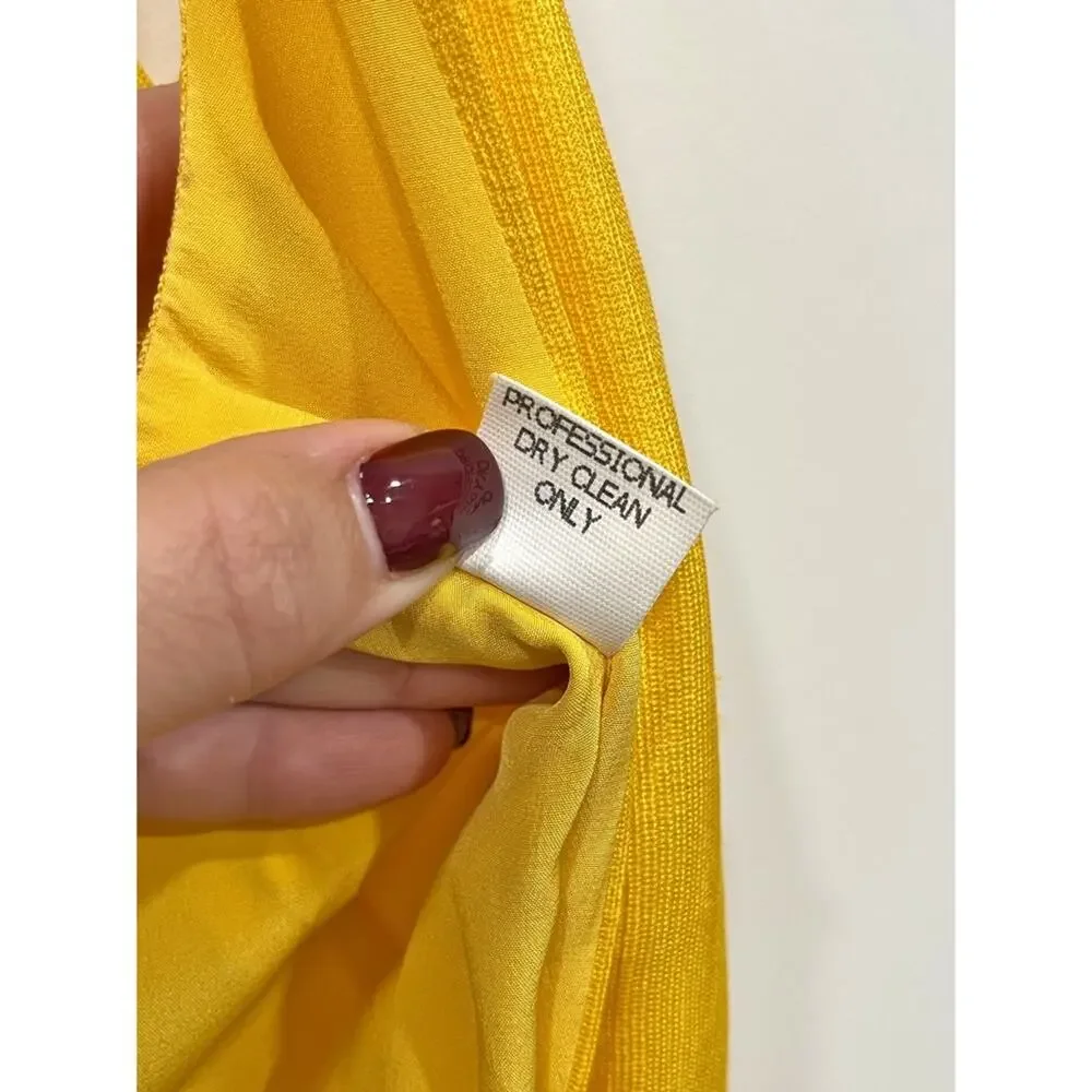 Jenni Kayne Golden Yellow Open Back Maxi Dress - Picture 15 of 15